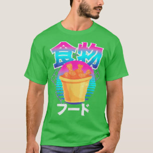 Camiseta moda kanji de juegos de vaporwave pastel japonés r