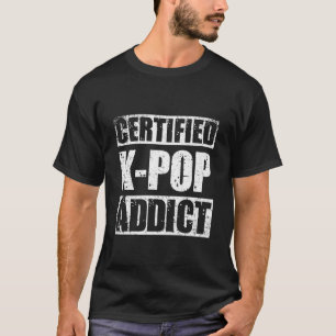 Camiseta Moda Kpop - Cartified Adicto a Kpop