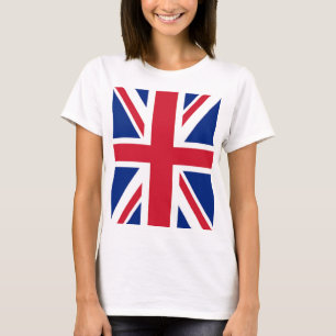 Camiseta moda moderna de la bandera de la unión fría de la 