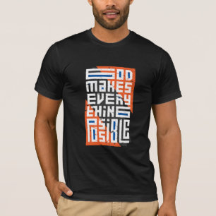 Camiseta Moda Motivacional
