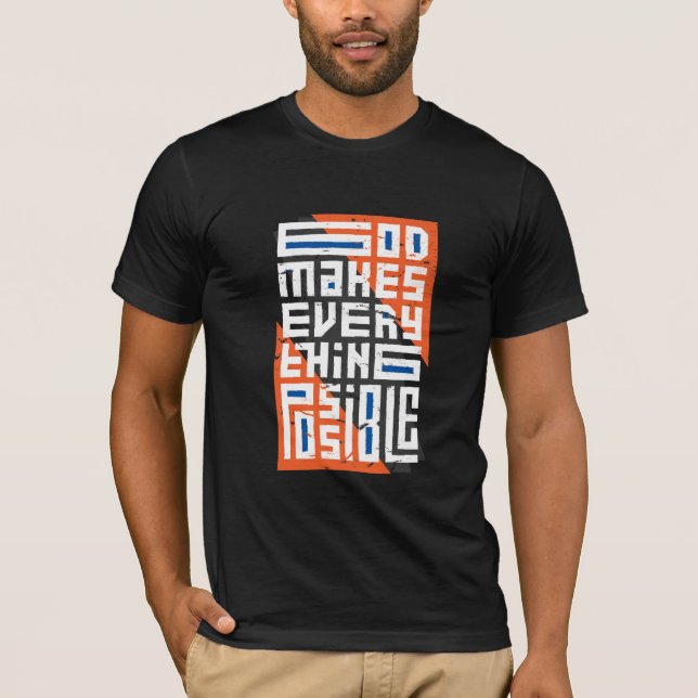 Camiseta Moda Motivacional (Anverso)