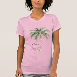 Camiseta Moda Oro Palm Tree
