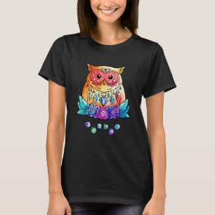 Camiseta Moda Owl Boho