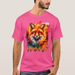 Camiseta Moda Para Los Jóvenes Amantes De Los Animales Zorr