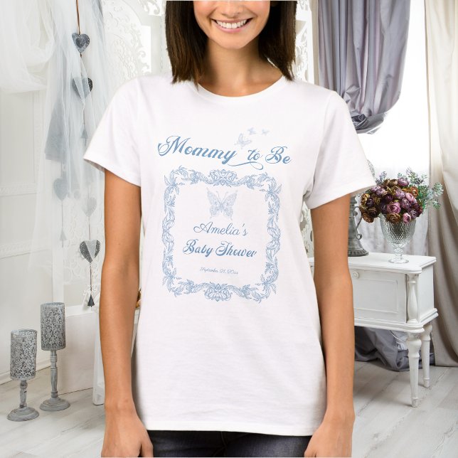 Camiseta Moda Polvo Azul Barroco Momia de marco para ser (Subido por el creador)