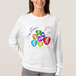 Camiseta moda pomposa