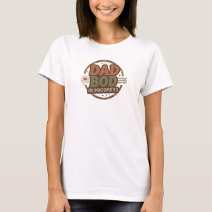 Camiseta Moda Retro PROGRESO DAD BOG Impreso