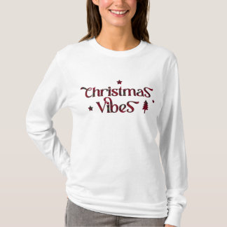Camiseta Moda retro: Vibes de Navidades sobre el tartán tra