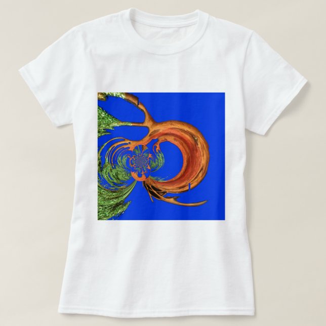 Camiseta Moda Ronda Hakuna Matata Armada Colección azul (Diseño del anverso)