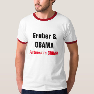 Camiseta MODA T-SHIRT_ "Gruber y OBAMA "
