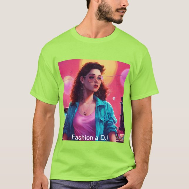 Camiseta Moda un DJ (Anverso)