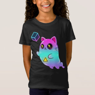 Camiseta Moda única de Halloween: Fantasma graciosa