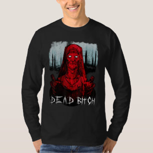 Camiseta Moda urbana de terror de muerte monja 1