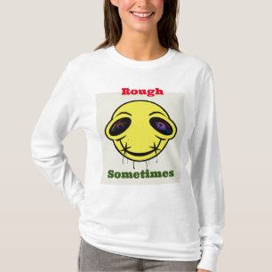 Camiseta "Moda urbana: 'Dura a veces' de larga duración en 