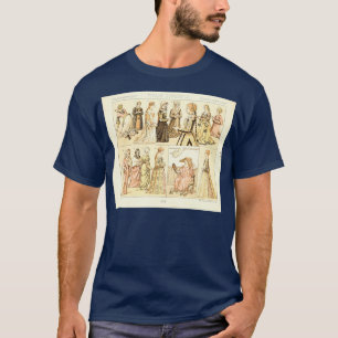 Camiseta Moda y estilo de vida antiguos italianos del siglo