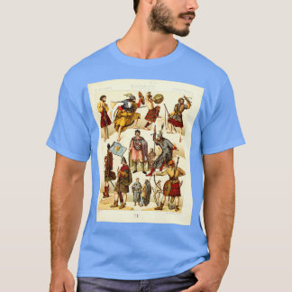 Camiseta Moda y estilo de vida escoceses del siglo XVIII