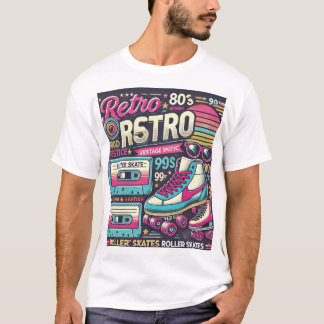 Camiseta Moda y nostalgia retro