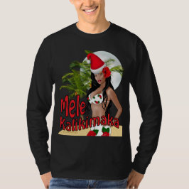 Camiseta modela 04 del navidad de Wahine Mele