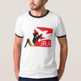 Camiseta modela 'Juan Ross del chica: American