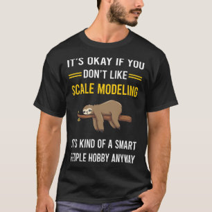 Camiseta Modelado de escala para personas inteligentes