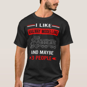 Camiseta Modelismo Ferroviario Modelismo de Trenes Trenes