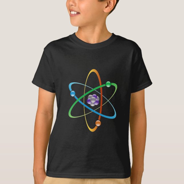 Camiseta Modelo atómico de Bohr (Anverso)