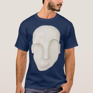 Camiseta Modelo de arcilla facial cruzada