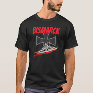 Camiseta Modelo de barco alemán de la Segunda Guerra Mundia
