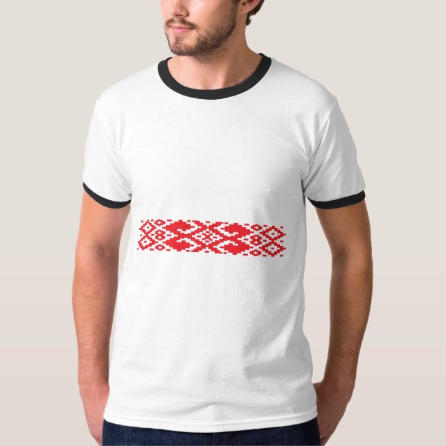 Camiseta Modelo de Bielorrusia, Bielorrusia (Anverso)