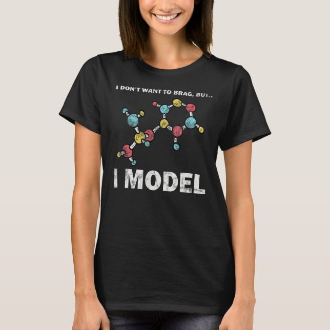 Camiseta Modelo de Codificación de Humor de Ciencia de Dato (Anverso)