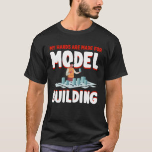 Camiseta Modelo de construcción de coches Tren Builder Kit 