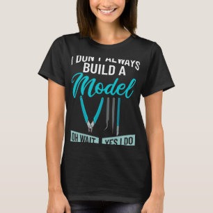 Camiseta Modelo de construcción de coches Tren Builder Kit