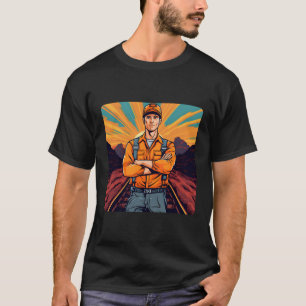 Camiseta Modelo de ferrocarril