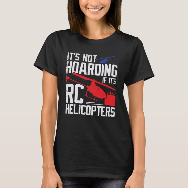 Camiseta Modelo de helicóptero RC para un piloto de helicóp (Anverso)