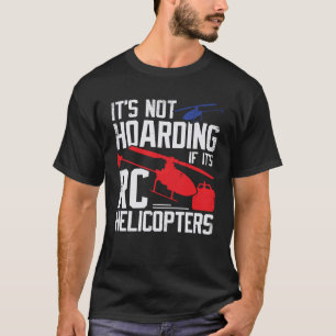 Camiseta Modelo de helicóptero RC para un piloto de helicóp