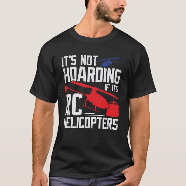 Camiseta Modelo de helicóptero RC para un piloto de helicóp (Anverso)
