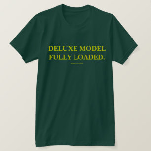 CAMISETA MODELO DE LUJO CARGADO COMPLETAMENTE
