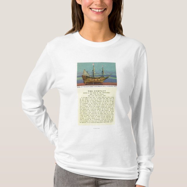Camiseta Modelo de Mayflower (Anverso)