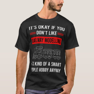 Camiseta Modelo de Modelación Ferroviaria Trenes Ferroviari