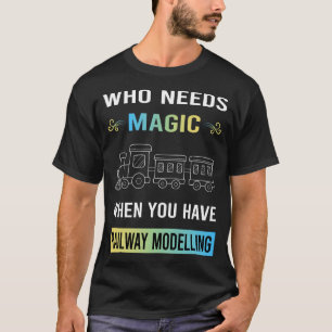 Camiseta Modelo de Modelación Ferroviaria Trenes Ferroviari