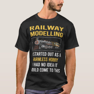 Camiseta Modelo de Modelación Ferroviaria Trenes Ferroviari
