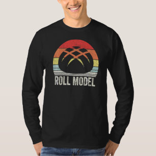 Camiseta Modelo de rodillo de panadería vintage retro panad