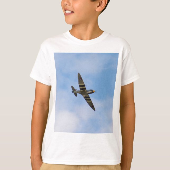 Camiseta Modelo de Spitfire MK IX MK923 (Anverso)