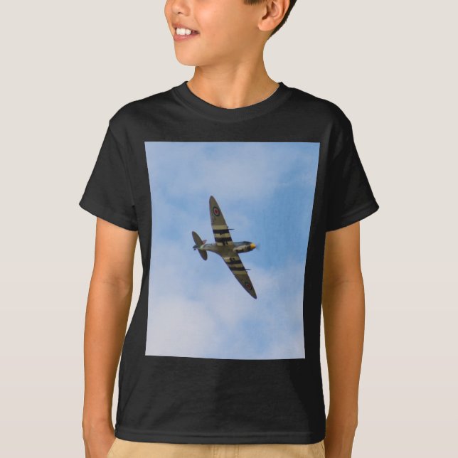 Camiseta Modelo de Spitfire MK IX MK923 (Anverso)