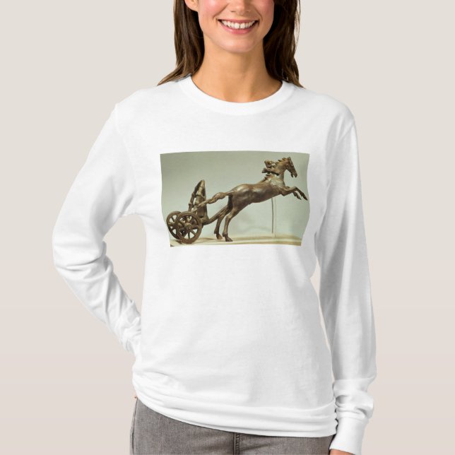 Camiseta Modelo de un carro de dos caballos (Anverso)