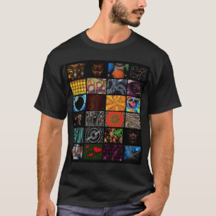 Camiseta Modelo decorativo de los arte pop