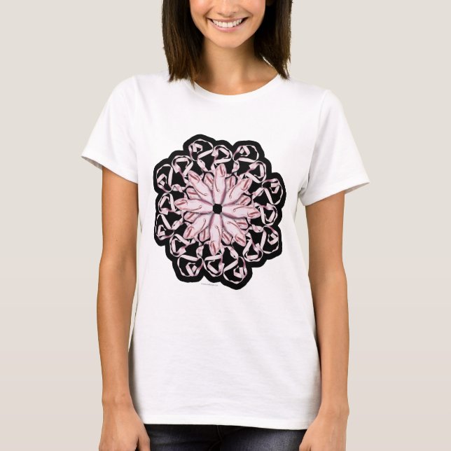 Camiseta Modelo del ballet (rosa) (Anverso)