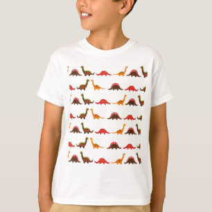 Camiseta modelo del dinosaurio