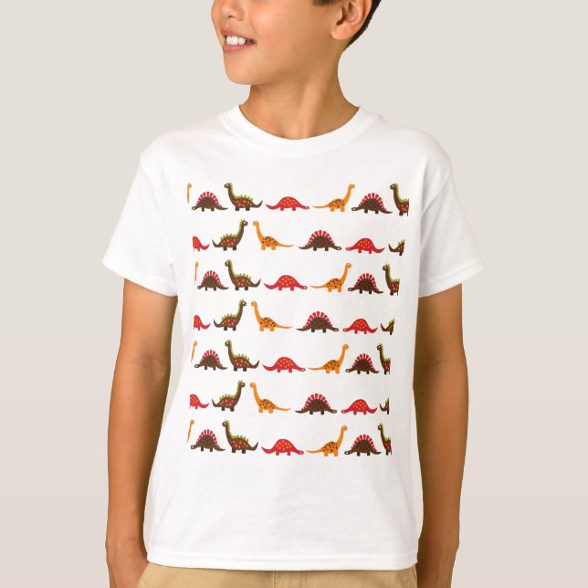 Camiseta modelo del dinosaurio (Anverso)