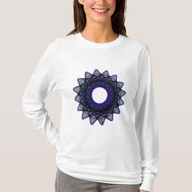 Camiseta Modelo del orgullo del Spirograph: As (Anverso)